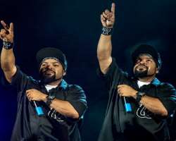 He performed on stage along with Ice Cube on concerts when he was 18.